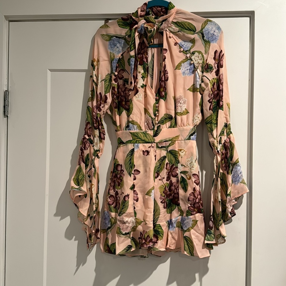 ✨NICHOLAS SILK ROMPER✨ - Picture 2 of 5